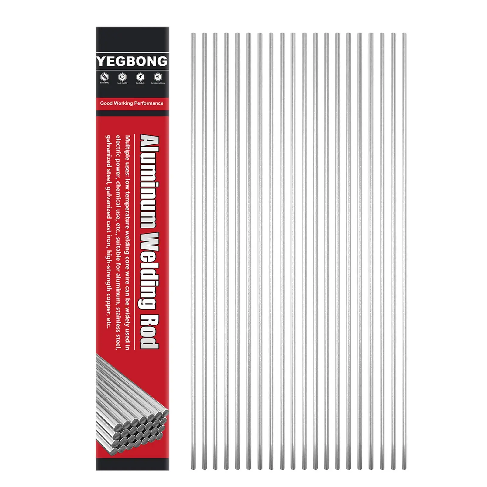 Aluminum Brazing Rods 30pcs / 50pcs Brazing Rods 1.6 / 2mm Rod Solder No Need Solder Powder Weld Bar
Aluminum Brazing Rods 30pcs / 50pcs Brazing Rods 1.6 / 2mm Rod Solder No Need Solder Powder Weld Bar