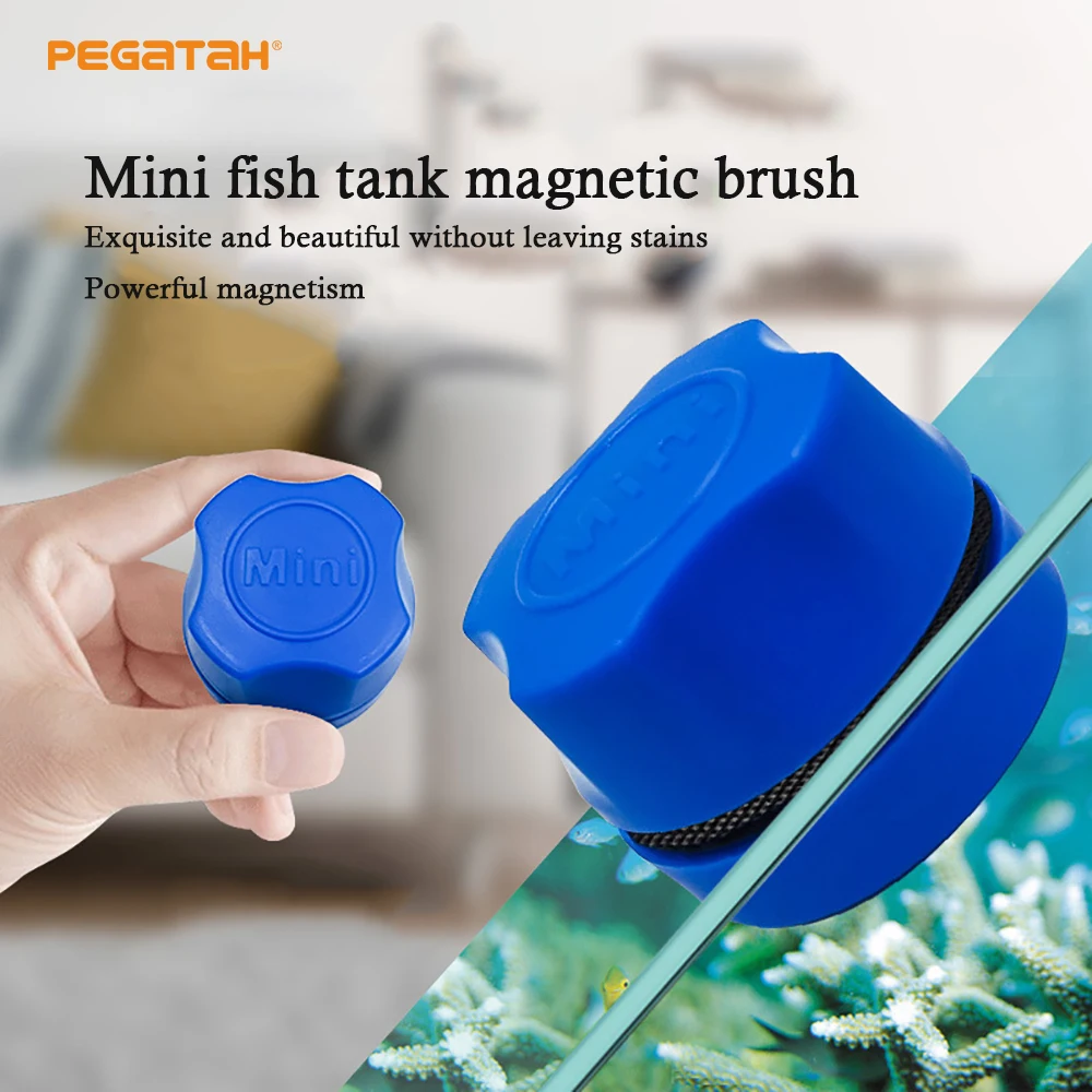 Pet Fish Aquarium Accessories Cleaning Tools Magnetic Fish Tank Brush Glass Window Algae Scraper Cleaner Scrubber
Pet Fish Aquarium Accessories Cleaning Tools Magnetic Fish Tank Brush Glass Window Algae Scraper Cleaner Scrubber