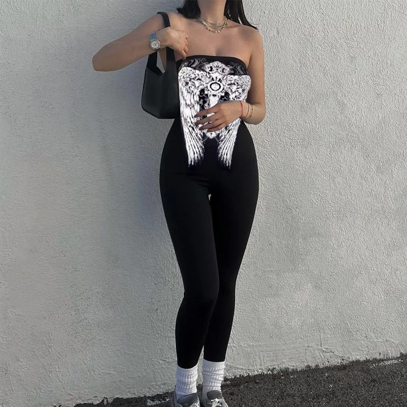 2022 Women Jumpsuit Printed Sleeveless Strapless Wings Bodycon Diamond Stretchy Streetwear Sexy Party Summer Outfit
2022 Women Jumpsuit Printed Sleeveless Strapless Wings Bodycon Diamond Stretchy Streetwear Sexy Party Summer Outfit