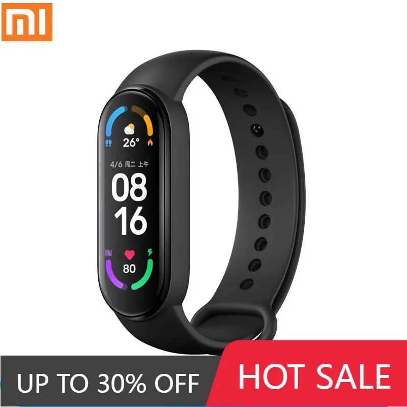 Xiaomi Mi Band 6 AMOLED Screen Miband 6 Blood Oxygen Fitness Traker Bluetooth Waterproof Smart Bracelet
Xiaomi Mi Band 6 AMOLED Screen Miband 6 Blood Oxygen Fitness Traker Bluetooth Waterproof Smart Bracelet