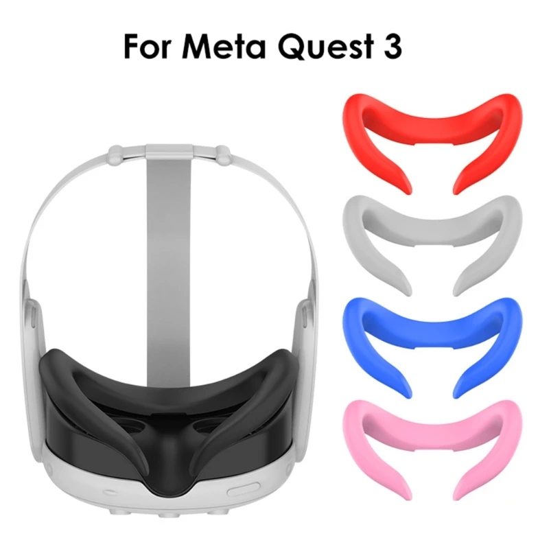 Facial Interfaces for Quest3 VR Headset Accessories Soft Silicone Eye Pad Face Cover for Enhanced Gaming Experience DropShipping
Facial Interfaces for Quest3 VR Headset Accessories Soft Silicone Eye Pad Face Cover for Enhanced Gaming Experience DropShipping