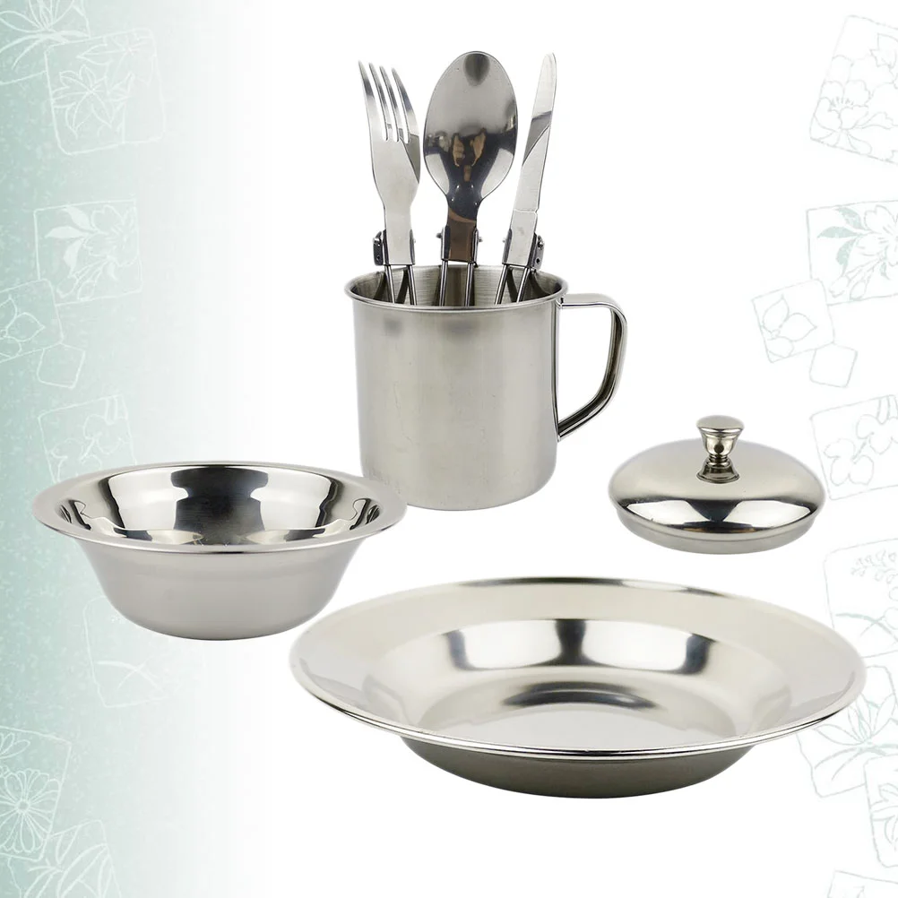 1 Set of Picnic Cookware Set Camping Cookware Set Camping Cookware Supplies for Party Picnic Outdoor Park
1 Set of Picnic Cookware Set Camping Cookware Set Camping Cookware Supplies for Party Picnic Outdoor Park