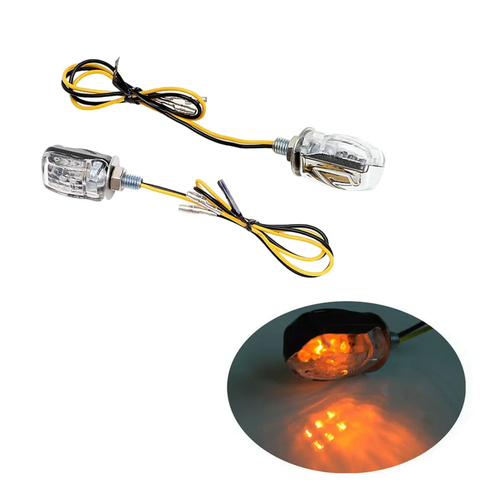 2 шт., 6 фонарей поворота, 12 В
2 шт., 6 фонарей поворота, 12 В