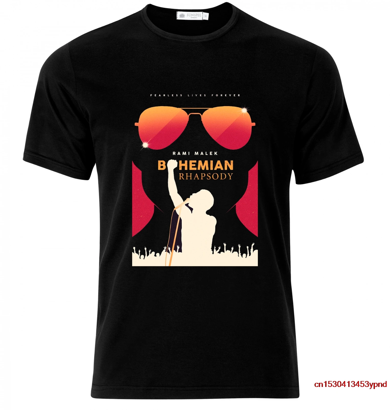 

Queen (Freddie Mercury), Богемская футболка Rhapsody (Rami Malek), совершенно новая мужская футболка, queen tee