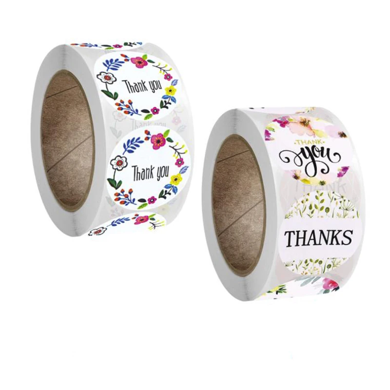 50-500PCS Kawaii Labels Floret Thank You Sticker Sealing Paper Stickers Stationery Supply Decorative Sticky Scrapbooking
50-500PCS Kawaii Labels Floret Thank You Sticker Sealing Paper Stickers Stationery Supply Decorative Sticky Scrapbooking