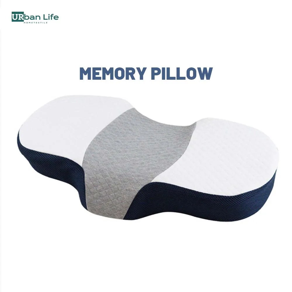 URBANLIFE Memory foam slow rebound pillow sponge cervical pillow 3D neck guard memory pillow memory cotton anti-snoring pillow 
URBANLIFE Memory foam slow rebound pillow sponge cervical pillow 3D neck guard memory pillow memory cotton anti-snoring pillow