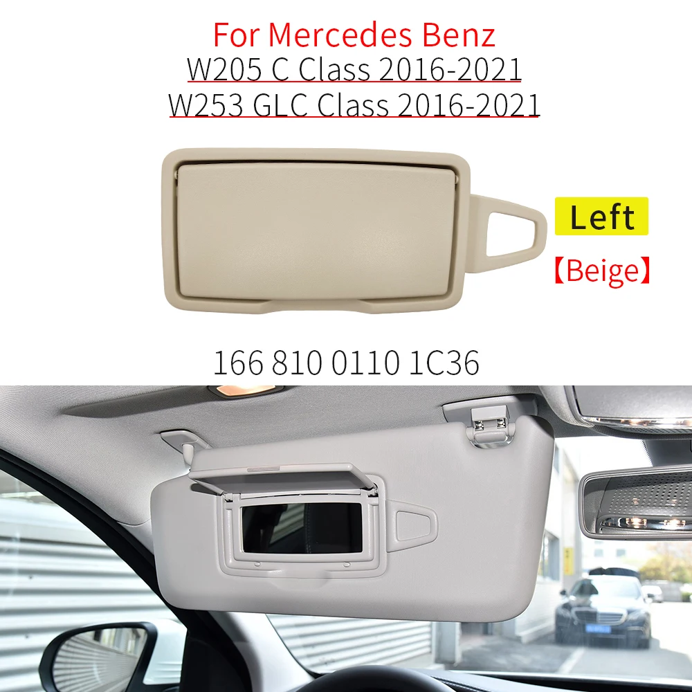 Передний козырек от солнца для салона автомобиля Benz W205 W253, козырек для макияжа, косметическое зеркало, чехол для Mercedes C GLC Class 2015-2021 C200 C300
Передний козырек от солнца для салона автомобиля Benz W205 W253, козырек для макияжа, косметическое зеркало, чехол для Mercedes C GLC Class 2015-2021 C200 C300