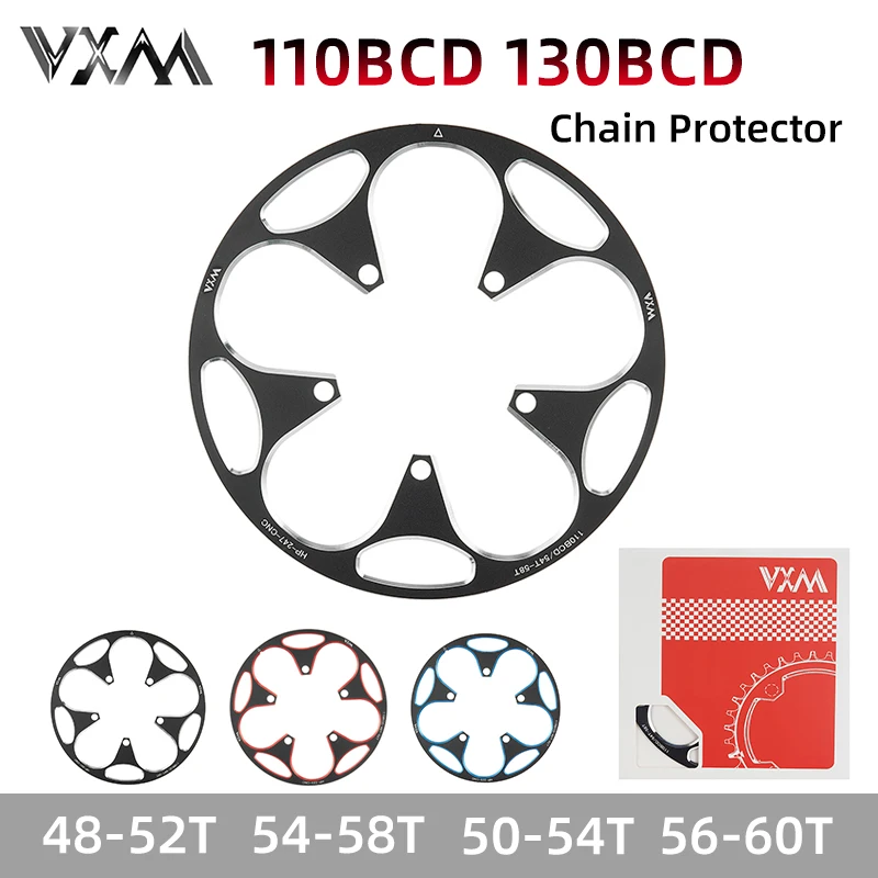 Professional Mountain Bike MTB Chain Protection Cover 110BCD&130BCD, 48/50/52/54/56/58T/60T Crank Set Sprocket Parts
Professional Mountain Bike MTB Chain Protection Cover 110BCD&130BCD, 48/50/52/54/56/58T/60T Crank Set Sprocket Parts