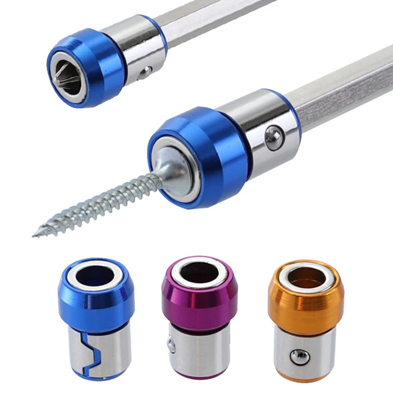 Screwdriver Magnetic Ring 1/4'' Universal Screw Driver Head Magnetic Ring Accessories for 6.35mm Shank Anti-Corrosion Drill Bit
Screwdriver Magnetic Ring 1/4'' Universal Screw Driver Head Magnetic Ring Accessories for 6.35mm Shank Anti-Corrosion Drill Bit