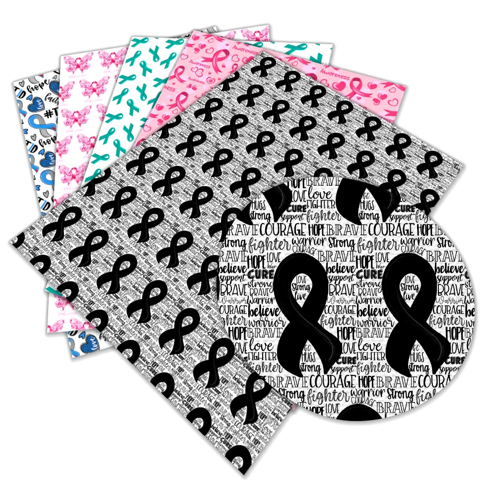 Protect Yourself and Prevent AIDS Red Ribbon Printed Faux Leather Cross Grain for For Bows Bags DIY 22*30cm
Protect Yourself and Prevent AIDS Red Ribbon Printed Faux Leather Cross Grain for For Bows Bags DIY 22*30cm