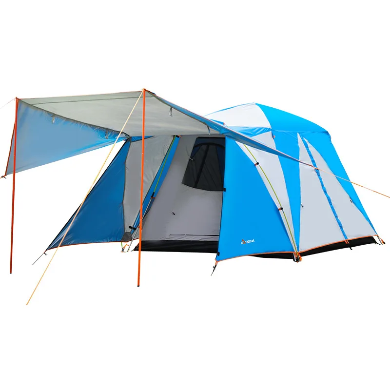 4Doors Automatic Speed-Openning 3-4 People 1-Bedroom One-Living Double Layers Tent Thick Self-Driving Tour Camping Equipment
4Doors Automatic Speed-Openning 3-4 People 1-Bedroom One-Living Double Layers Tent Thick Self-Driving Tour Camping Equipment