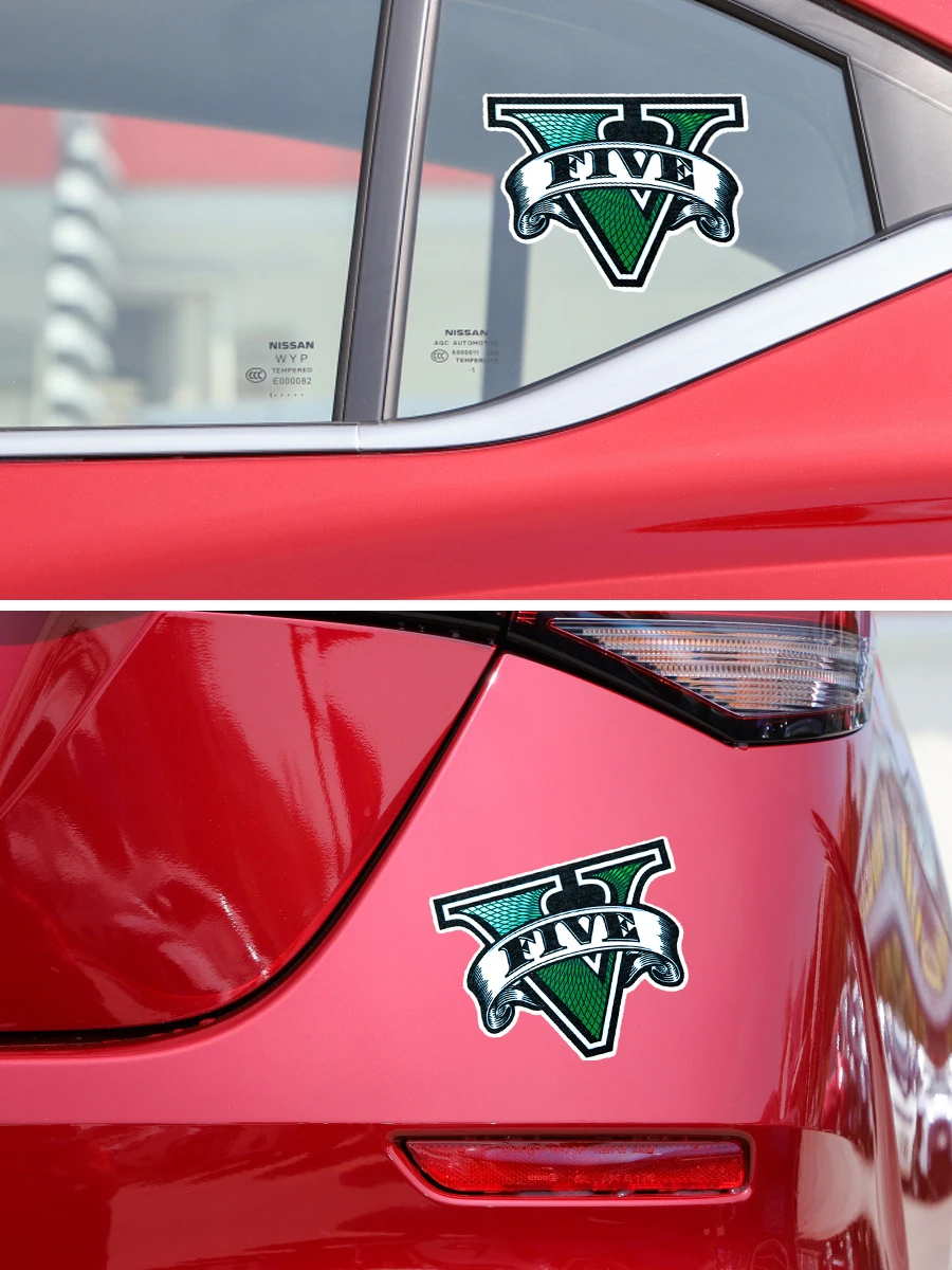 Grand Theft Auto Gta Speed 5 Peripheral Stickers Personality Game V-mark Car Stickers For Automobile
Grand Theft Auto Gta Speed 5 Peripheral Stickers Personality Game V-mark Car Stickers For Automobile