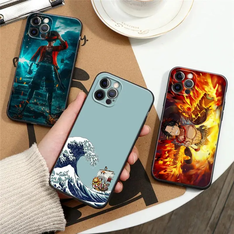 One Piece Phone Case for iPhone 7 8 Plus SE 2020 11 12 13 Pro Xs Max Mini XR Case Black Soft Silicone Cover Luffy Zoro Ace Anime
One Piece Phone Case for iPhone 7 8 Plus SE 2020 11 12 13 Pro Xs Max Mini XR Case Black Soft Silicone Cover Luffy Zoro Ace Anime