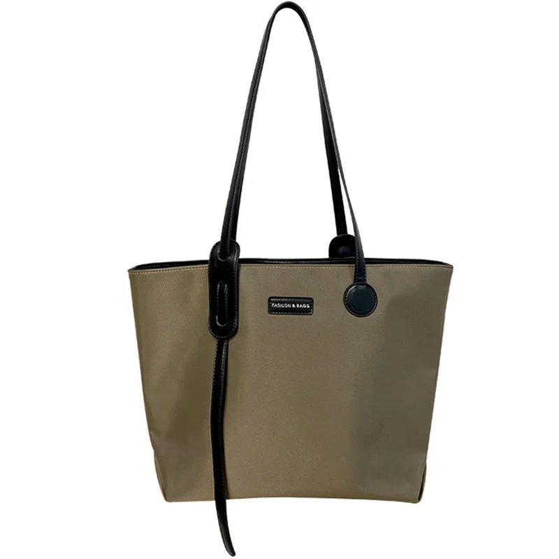 Large Capacity Bag Women 2023 New Small Style Design Versatile One Shoulder Large Bag Casual Handheld Commuter Tote Bag Fashion 
Large Capacity Bag Women 2023 New Small Style Design Versatile One Shoulder Large Bag Casual Handheld Commuter Tote Bag Fashion