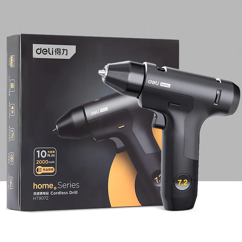 Электрический шуруповерт Deli 7.2В
Электрический шуруповерт Deli 7.2В