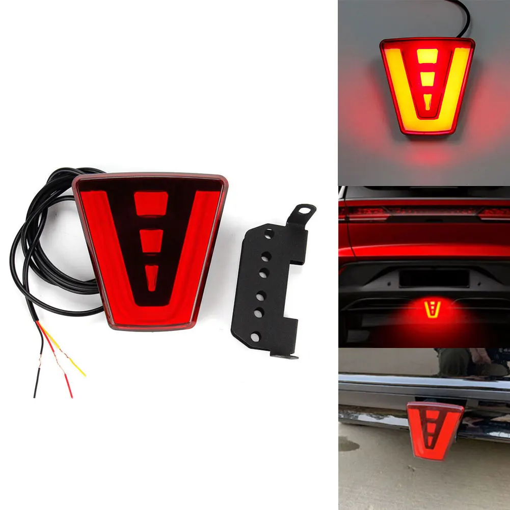 Signal Lights Brake Signal Lamp Lights Super Bright Triangle Universal F1 Style Flashing Headlamp Headlight Red
Signal Lights Brake Signal Lamp Lights Super Bright Triangle Universal F1 Style Flashing Headlamp Headlight Red