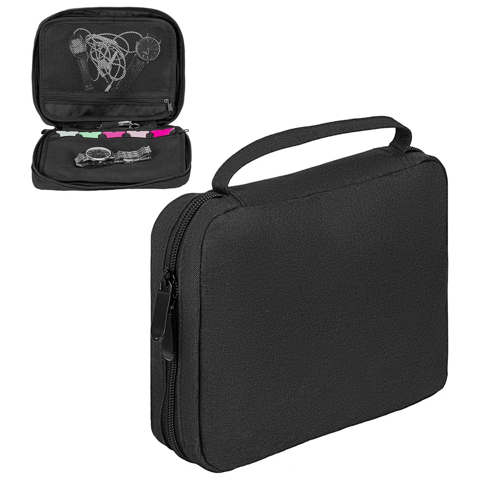Watch Watchband Storage Box Large Capacity Travel Strap Box Multifunctional Watch Strap Data Cable Organizer For 20 Watch Straps
Watch Watchband Storage Box Large Capacity Travel Strap Box Multifunctional Watch Strap Data Cable Organizer For 20 Watch Straps
