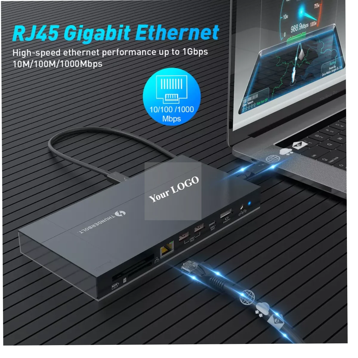 Gen 2 10Gbps USB C Hub CFast 2.0 Memory Camera Card Reader RJ45 Ethernet Port 8K60HZ DP1.4 Thunderbolt 3 USB C Docking Station
Gen 2 10Gbps USB C Hub CFast 2.0 Memory Camera Card Reader RJ45 Ethernet Port 8K60HZ DP1.4 Thunderbolt 3 USB C Docking Station