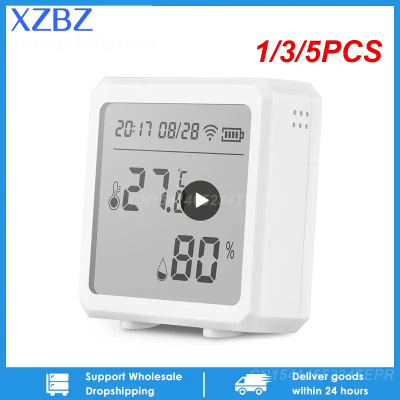1/3/5PCS Tuya Smart Home Zigbee Temperature And Humidity Sensor Indoor Hygrometer Thermometer With LCD Display Support Alexa
1/3/5PCS Tuya Smart Home Zigbee Temperature And Humidity Sensor Indoor Hygrometer Thermometer With LCD Display Support Alexa