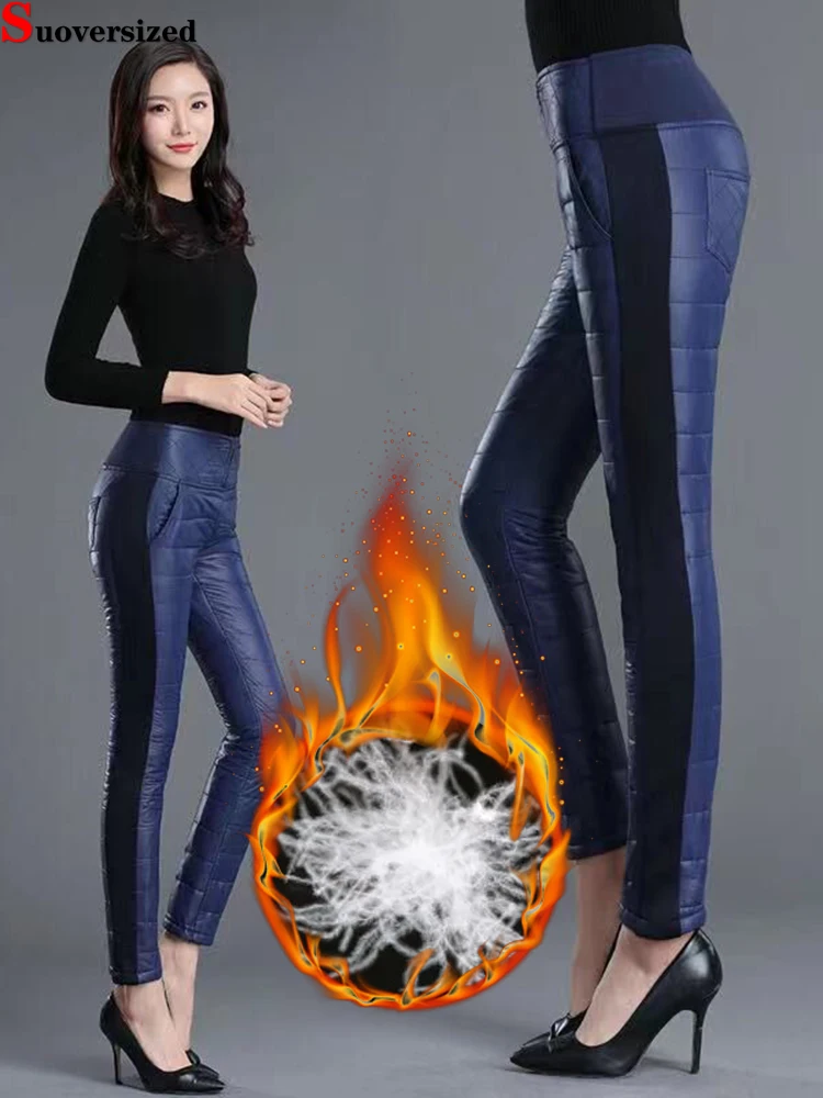 Skinny Solid Color Zipper Spodnie Warm Snow Wear Casual Hose Winter Down Cotton Pencil Pants High Waist Oversize 90kg Pantalones
Skinny Solid Color Zipper Spodnie Warm Snow Wear Casual Hose Winter Down Cotton Pencil Pants High Waist Oversize 90kg Pantalones