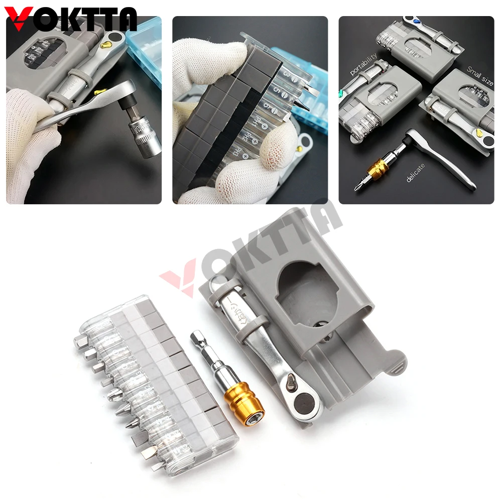 Набор мини-гаечных ключей S2, низкопрофильные насадки для отвертки, с реверсивным приводом на 90 градусов, ручка для ремонта бытовой техники
Набор мини-гаечных ключей S2, низкопрофильные насадки для отвертки, с реверсивным приводом на 90 градусов, ручка для ремонта бытовой техники