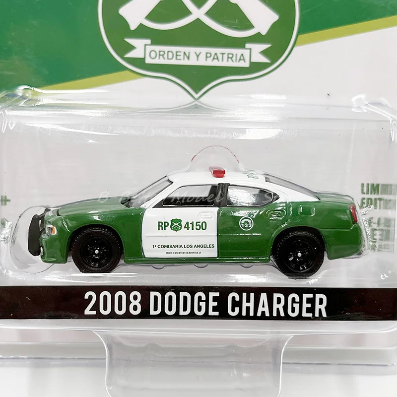 Greenlight 1:64 литая Игрушечная модель автомобиля 2008 Dodge Charger, Реплика коллекционных предметов
Greenlight 1:64 литая Игрушечная модель автомобиля 2008 Dodge Charger, Реплика коллекционных предметов
