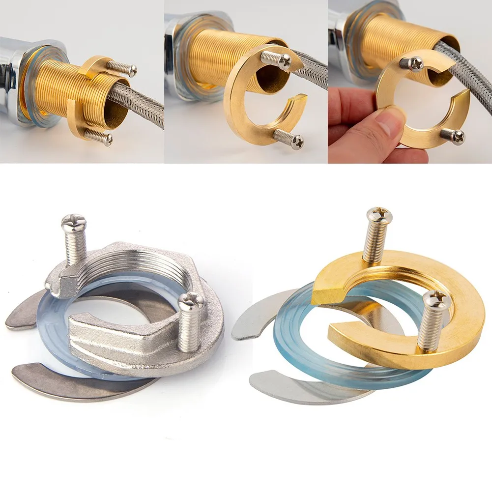 32mm C Type Kitchen Faucet Anti-loosing Nut Cap Fastening Circlip Washer Tool Set Plastic+rubber+stainless Steel Faucet Parts
32mm C Type Kitchen Faucet Anti-loosing Nut Cap Fastening Circlip Washer Tool Set Plastic+rubber+stainless Steel Faucet Parts