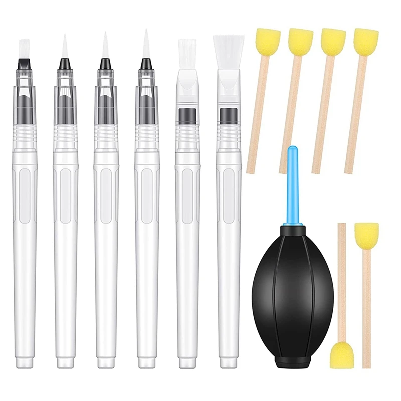 27Pcs Ink Blending Tool Set, Round Sponges Brush Ink Air Blower Watercolor Paint DIY Paint Tools For Ink Art Card Making
27Pcs Ink Blending Tool Set, Round Sponges Brush Ink Air Blower Watercolor Paint DIY Paint Tools For Ink Art Card Making