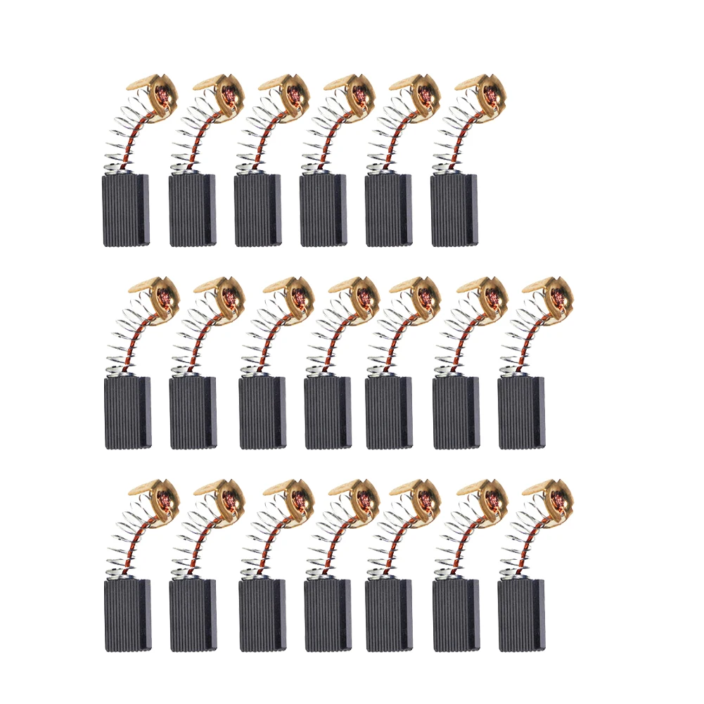 20pcs Carbon Brushes For Electric Motors Carbon Brushes Hammer Drills Circular Saws Chop Saws And Angle Grinders Power Tools
20pcs Carbon Brushes For Electric Motors Carbon Brushes Hammer Drills Circular Saws Chop Saws And Angle Grinders Power Tools