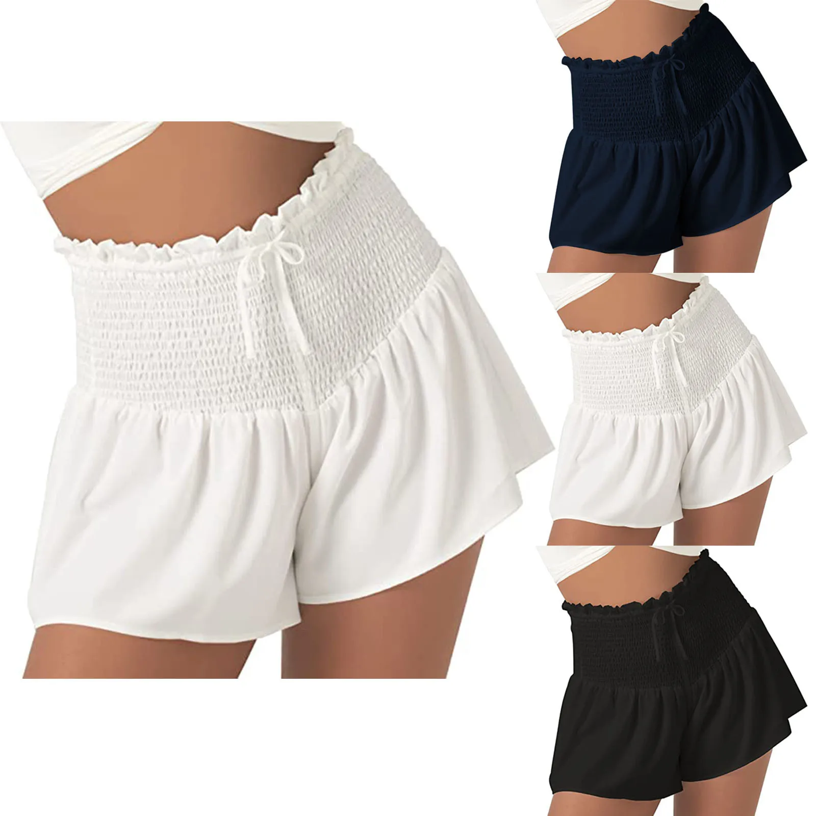 Solid Color Shorts Women Casual Wild Fashion Summer Shorts Elastic High Waist Sports Shorts Comfy Workout Fitness Short Pants
Solid Color Shorts Women Casual Wild Fashion Summer Shorts Elastic High Waist Sports Shorts Comfy Workout Fitness Short Pants