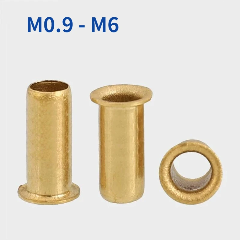M0.9 M1.3 M1.5 M1.7 M2 M2.3 M2.5 M3 M3.5 M4 M5 M6 Tubular Rivets Double-sided Circuit Board PCB Nails Copper Hollow Rivet Nuts
M0.9 M1.3 M1.5 M1.7 M2 M2.3 M2.5 M3 M3.5 M4 M5 M6 Tubular Rivets Double-sided Circuit Board PCB Nails Copper Hollow Rivet Nuts