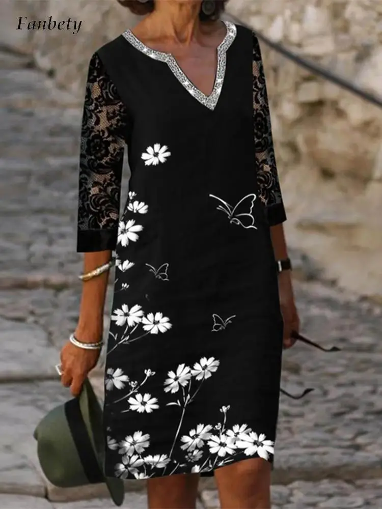 Vintage Harajuku Pattern Floral Print Dress Women Elegant O-Neck Short Sleeve A-Line Dresses Casual Commute Loose Dress Female
Vintage Harajuku Pattern Floral Print Dress Women Elegant O-Neck Short Sleeve A-Line Dresses Casual Commute Loose Dress Female
