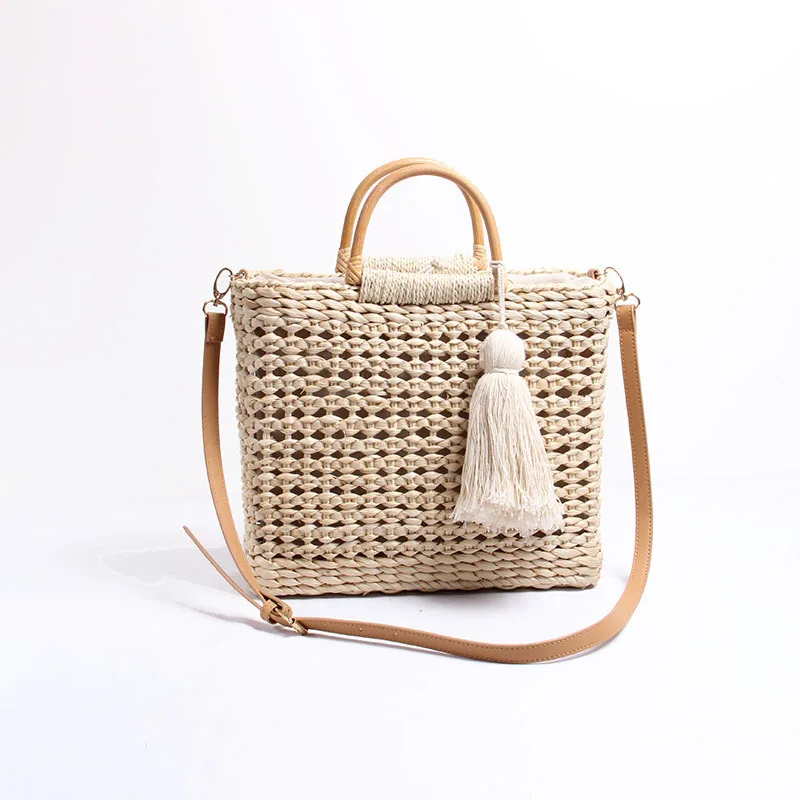 2023 New Grass Woven Bag Hollow Hand Woven Bag Female Handheld Oblique Straddle Large Capacity Beach Resort Bag
2023 New Grass Woven Bag Hollow Hand Woven Bag Female Handheld Oblique Straddle Large Capacity Beach Resort Bag
