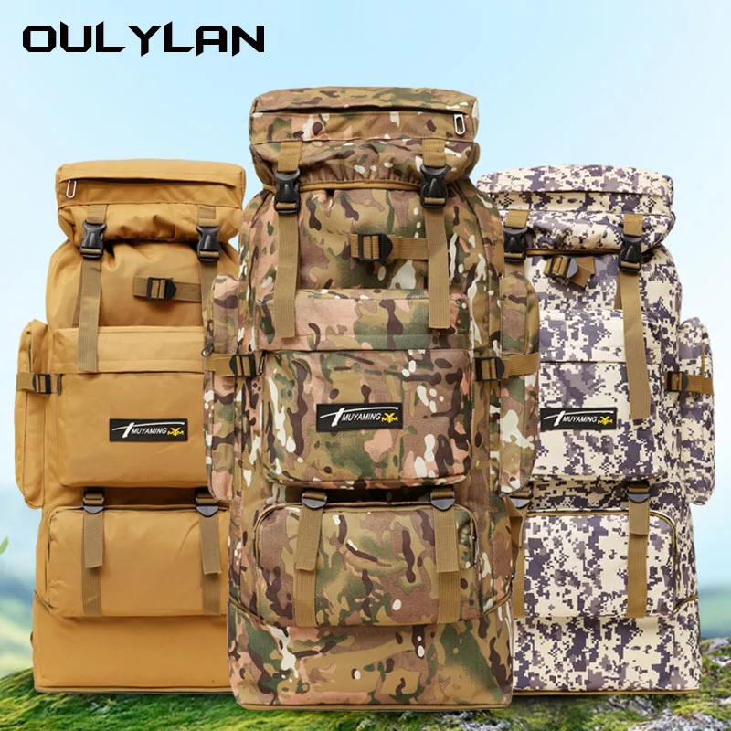 Уличный рюкзак Oulylan 70 л, вместительная сумка для альпинизма, камуфляжный рюкзак для кемпинга
Уличный рюкзак Oulylan 70 л, вместительная сумка для альпинизма, камуфляжный рюкзак для кемпинга