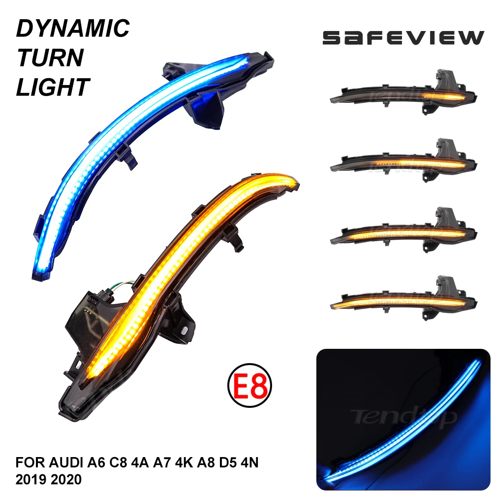 2pcs Dynamic LED Blinker Indicator Side Mirror Turn Signal Light For Audi A6 C8 4A A7 4K A8 D5 4N 2019 2020 Side Repeater Lamp
2pcs Dynamic LED Blinker Indicator Side Mirror Turn Signal Light For Audi A6 C8 4A A7 4K A8 D5 4N 2019 2020 Side Repeater Lamp