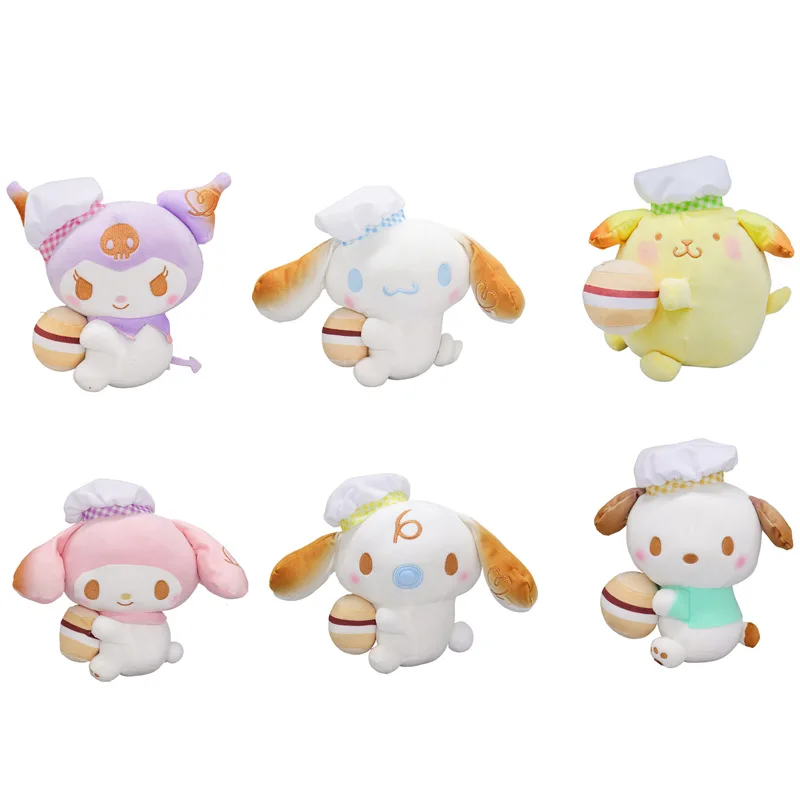 Sanrio Хлебопекарная десертная серия Kuromi My Melody Cinnamoroll Purin понравико милая плюшевая кукла мультяшная мягкая игрушка праздничный подарок
Sanrio Хлебопекарная десертная серия Kuromi My Melody Cinnamoroll Purin понравико милая плюшевая кукла мультяшная мягкая игрушка праздничный подарок
