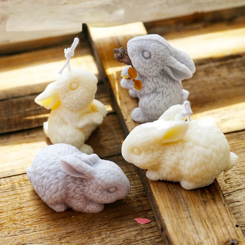 3D Rabbit Bunny Scented Candle Mold for Candle Making DIY Ornaments Pendant Easter Animal Bunny Candle Molds for Candle Making
3D Rabbit Bunny Scented Candle Mold for Candle Making DIY Ornaments Pendant Easter Animal Bunny Candle Molds for Candle Making