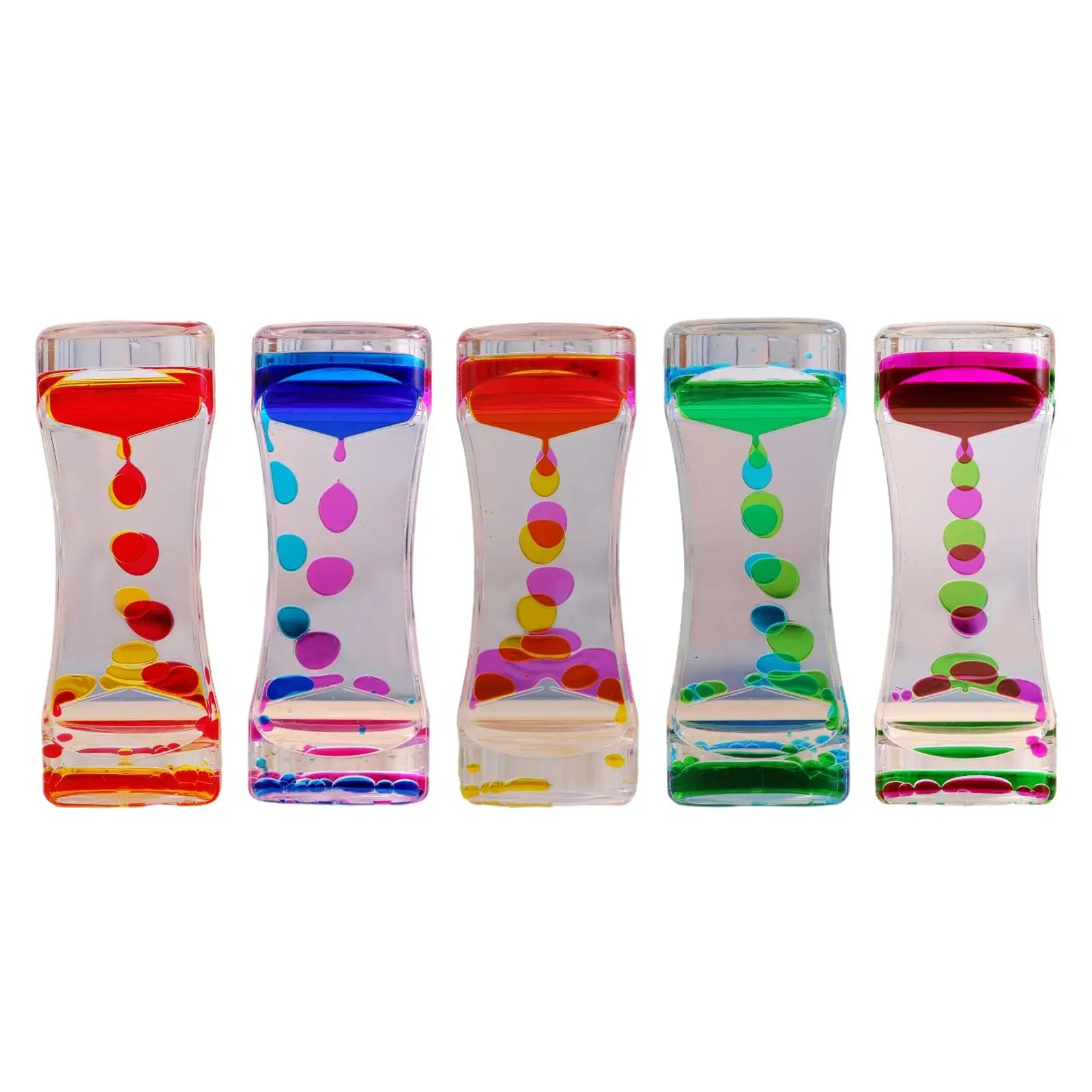 Bubble Timer Double Color Oil Hourglasses Stress Relief Bubbler Motion Timer Sensory Toys for Calming Toys Desk Décor Gift
Bubble Timer Double Color Oil Hourglasses Stress Relief Bubbler Motion Timer Sensory Toys for Calming Toys Desk Décor Gift