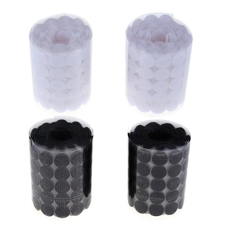 20mm Hook And Loop Tape Strong Self Adhesive Fastener Strip Black White Round Dots Sticker For Sewing Craft DIY Accessories
20mm Hook And Loop Tape Strong Self Adhesive Fastener Strip Black White Round Dots Sticker For Sewing Craft DIY Accessories
