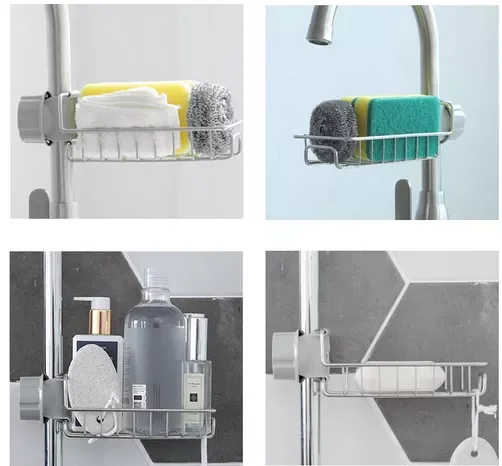 New Faucet Rack Kitchen Storage Shelf Sponge Dish Cloth Finishing Rack Drain Rack Pool Rag Storage Drain Dry Rack
New Faucet Rack Kitchen Storage Shelf Sponge Dish Cloth Finishing Rack Drain Rack Pool Rag Storage Drain Dry Rack