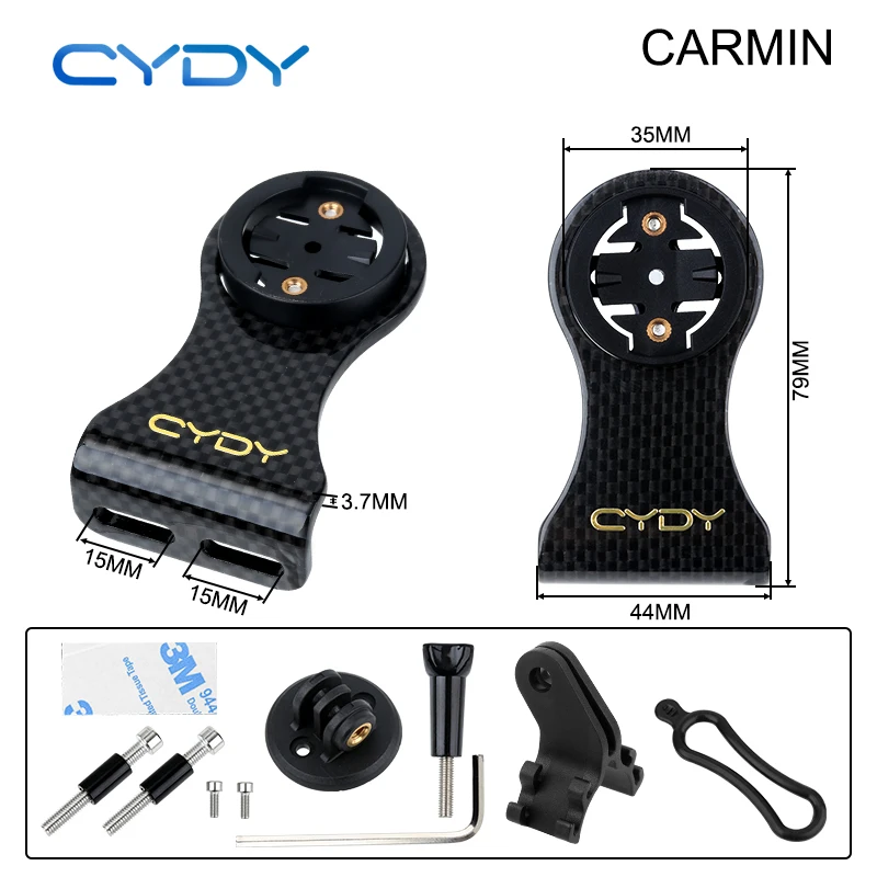 

Велосипедный компьютер CYDY Carbon 3K, держатель Garmin, крепление Bryton Whaoo Cateye Gps MTB, велосипедный стержень, велосипедная лампа, Крепление камеры
