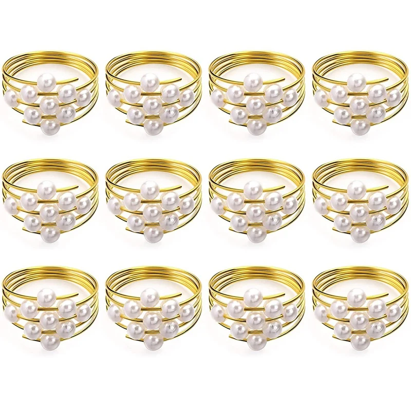 Set of 12 Gold Pearls Napkin Rings Weddings Favors Serviette Napkin Rings for Dinner Table Pearl Napkin Buckles Rings
Set of 12 Gold Pearls Napkin Rings Weddings Favors Serviette Napkin Rings for Dinner Table Pearl Napkin Buckles Rings