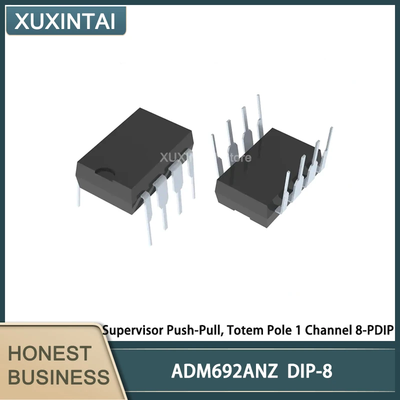 10Pcs/Lot ADM692ANZ ADM692 Supervisor Push-Pull, Totem Pole 1 Channel 8-PDIP 
10Pcs/Lot ADM692ANZ ADM692 Supervisor Push-Pull, Totem Pole 1 Channel 8-PDIP