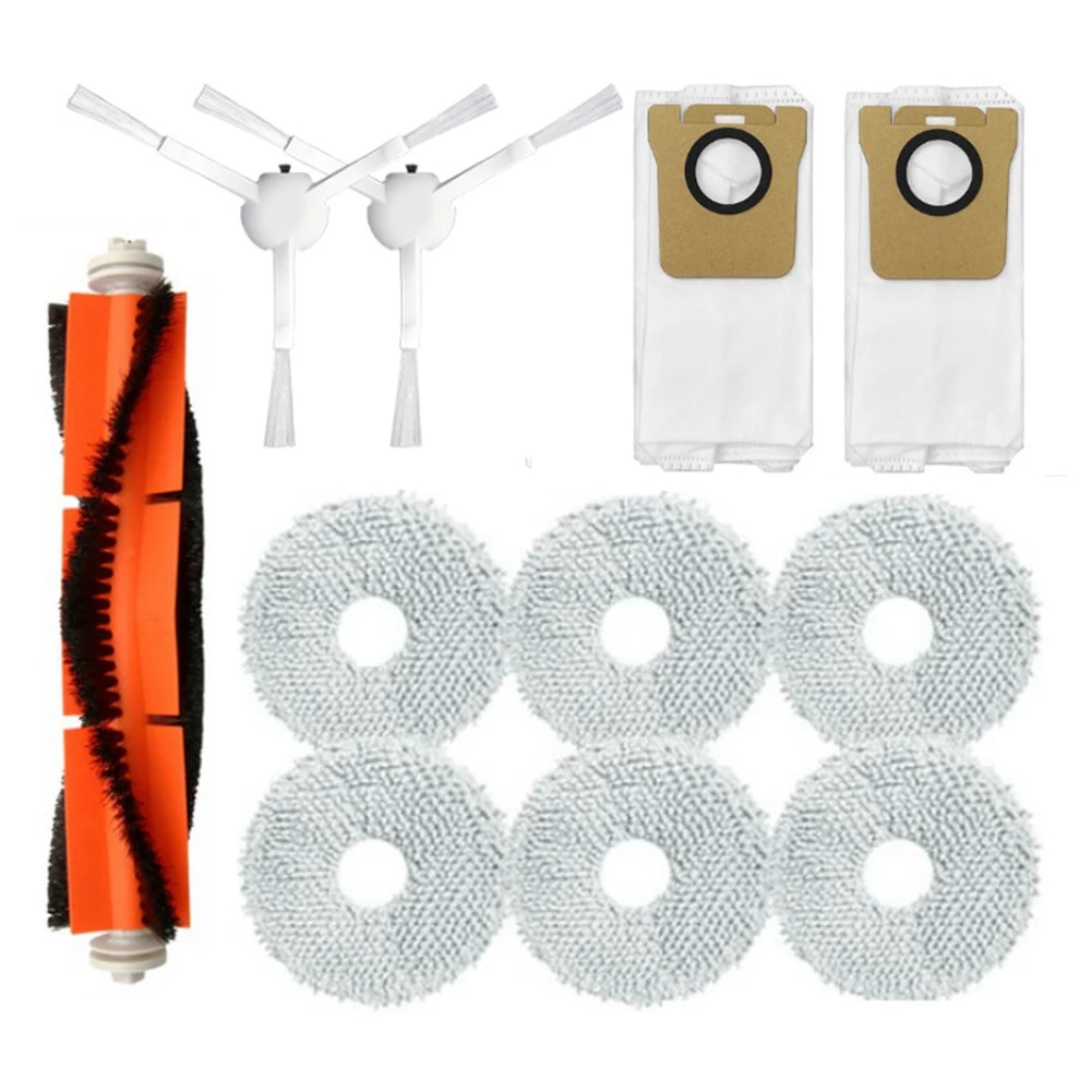 11Pcs Main Side Brush Mop Cloth Dust Bag for Dreame S10/S10 Pro Robot Vacuum Cleaner Replacement Parts
11Pcs Main Side Brush Mop Cloth Dust Bag for Dreame S10/S10 Pro Robot Vacuum Cleaner Replacement Parts