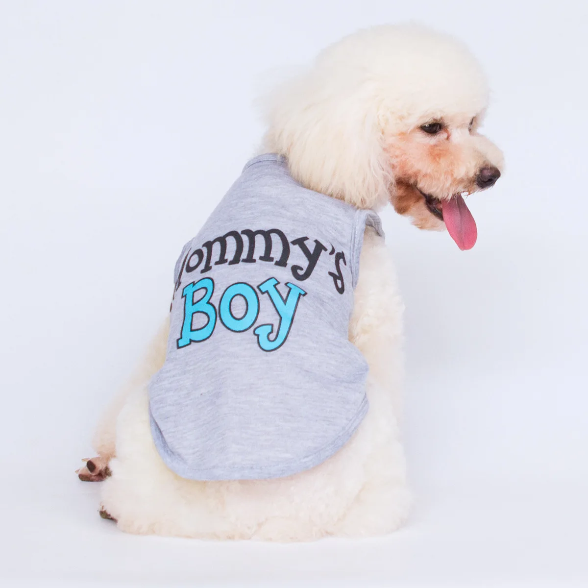 Summer Style Pet Cute Clothes Mommy's Boy Print Casual Shirts For Small and Medium Dogs Pets Supplies Dog and Cat T-shirt Vest
Summer Style Pet Cute Clothes Mommy's Boy Print Casual Shirts For Small and Medium Dogs Pets Supplies Dog and Cat T-shirt Vest