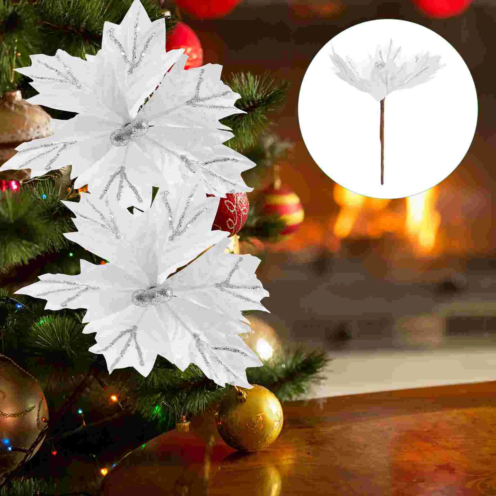 Artificial Christmas Flowers Xmas Tree Ornament Christmas Decorations for Home New Year Navidad
Artificial Christmas Flowers Xmas Tree Ornament Christmas Decorations for Home New Year Navidad