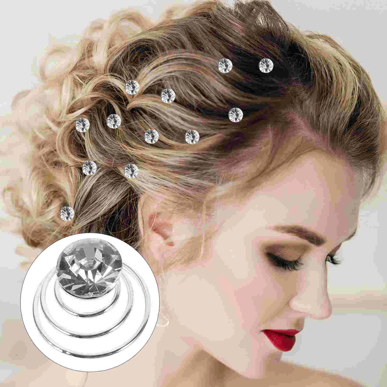 12 Pcs Women Hair Clips Pearl Mini Rhinestone Wedding Accessories Spiral Pins Bun
12 Pcs Women Hair Clips Pearl Mini Rhinestone Wedding Accessories Spiral Pins Bun