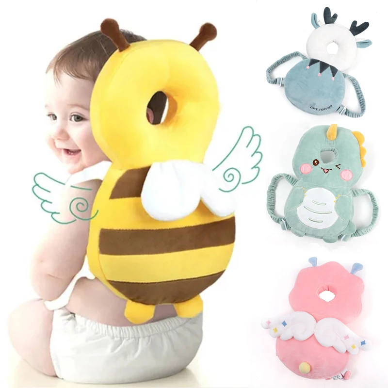 

Baby Head Protection Headrest Cushions for Babies Care Bedding Kids Security Pillows Cute Cartoon Soft Baby Anti-fall Pillows