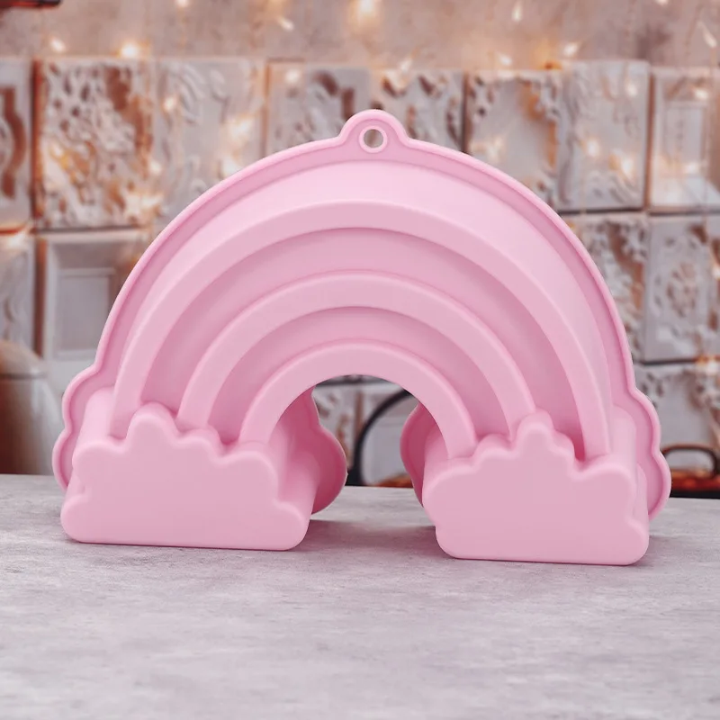 Baking Silicone Mold Rainbow Cake Food Dessert Gypsum Epoxy Resin Mold Baby Food Mold Kitchen Tools Christmas Gifts INS Style
Baking Silicone Mold Rainbow Cake Food Dessert Gypsum Epoxy Resin Mold Baby Food Mold Kitchen Tools Christmas Gifts INS Style