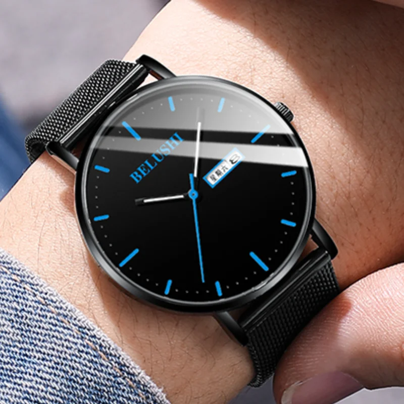 Часы наручные мужские ультратонкие, брендовые Роскошные деловые кварцевые в минималистичном стиле, водонепроницаемые, 2022
Часы наручные мужские ультратонкие, брендовые Роскошные деловые кварцевые в минималистичном стиле, водонепроницаемые, 2022